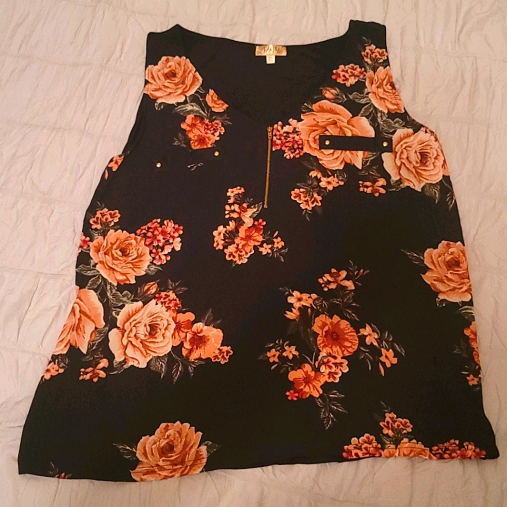 floral tank 💥 2 for $15